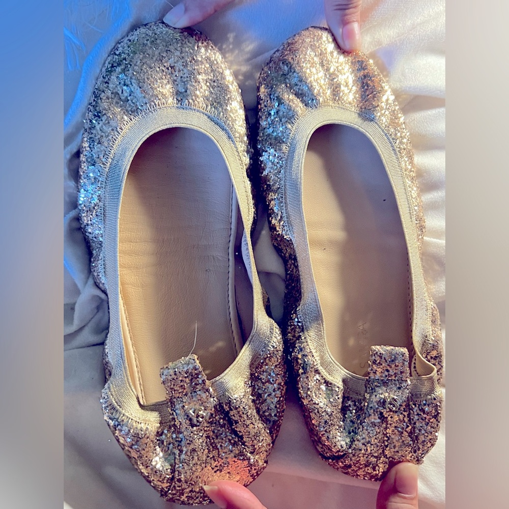 Yosi Samra gold glitter